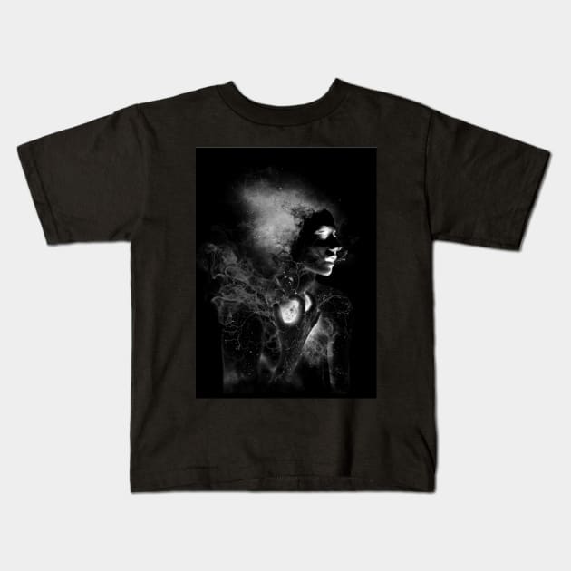 In too deep Kids T-Shirt by Stenev